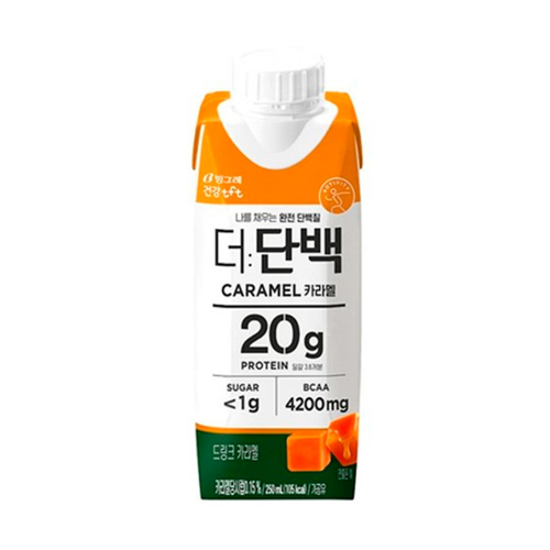 빙그레)더단백캬라멜 250ml